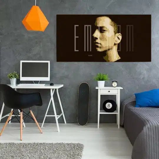 Tablou afis Eminem cantaret rap 2392 tablou camera tineret - Afis Poster Tablou afis Eminem cantaret rap pentru living casa birou bucatarie livrare in 24 ore la cel mai bun pret.