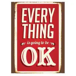 Tablou afis Everything is going to be OK 4402 front