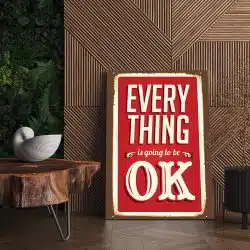 Tablou afis Everything is going to be OK 4402 living