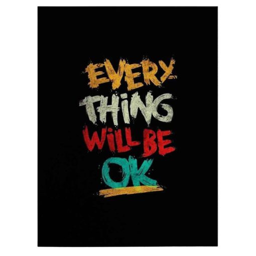 Tablou afis Everything will be OK 4419 front