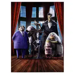 Tablou afis Familia Addams desene animate 4800 front