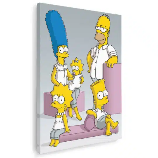 Tablou afis Familia Simpson desene animate 4717