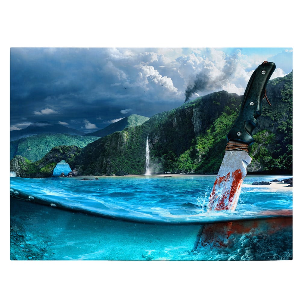 Tablou afis Far Cry - Material produs:: Tablou canvas pe panza, Dimensiunea:: 20x30 cm