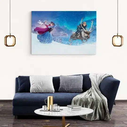 Tablou afis Frozen Anna Kristoff desene animate 2161 living modern 2 - Afis Poster Tablou afis Frozen Anna Kristoff desene animate pentru living casa birou bucatarie livrare in 24 ore la cel mai bun pret.