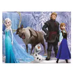 Tablou afis Frozen Elsa Anna Kristoff desene animate 2162 front - Afis Poster Tablou afis Frozen Anna Kristoff desene animate pentru living casa birou bucatarie livrare in 24 ore la cel mai bun pret.