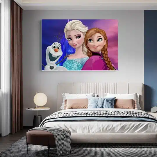 Tablou afis Frozen Elsa Anna Olaf desene animate 2163 dormitor - Afis Poster Tablou afis Frozen Anna Olaf desene animate pentru living casa birou bucatarie livrare in 24 ore la cel mai bun pret.