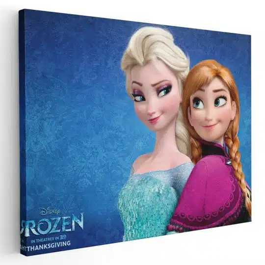 Tablou afis Frozen Elsa Anna desene animate 2186 - Afis Poster Tablou afis Frozen desene animate pentru living casa birou bucatarie livrare in 24 ore la cel mai bun pret.