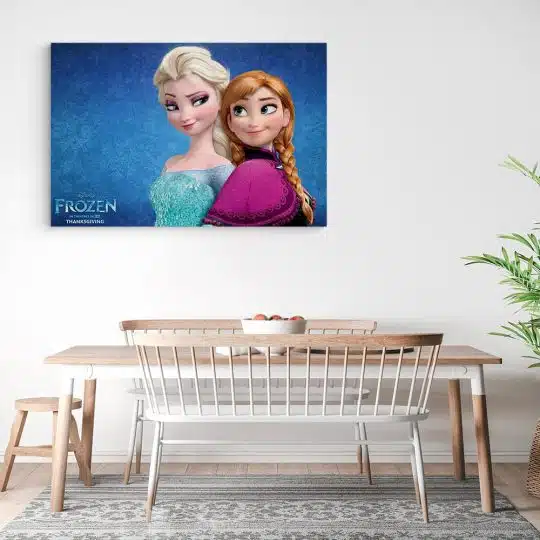 Tablou afis Frozen Elsa Anna desene animate 2186 bucatarie3 - Afis Poster Tablou afis Frozen desene animate pentru living casa birou bucatarie livrare in 24 ore la cel mai bun pret.