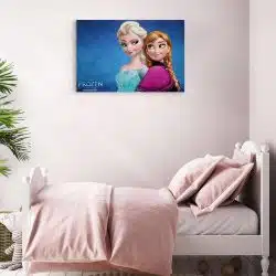 Tablou afis Frozen Elsa Anna desene animate 2186 camera copii mic - Afis Poster Tablou afis Frozen desene animate pentru living casa birou bucatarie livrare in 24 ore la cel mai bun pret.