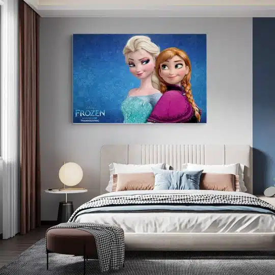 Tablou afis Frozen Elsa Anna desene animate 2186 dormitor - Afis Poster Tablou afis Frozen desene animate pentru living casa birou bucatarie livrare in 24 ore la cel mai bun pret.