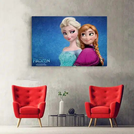 Tablou afis Frozen Elsa Anna desene animate 2186 hol - Afis Poster Tablou afis Frozen desene animate pentru living casa birou bucatarie livrare in 24 ore la cel mai bun pret.