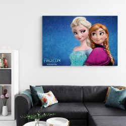 Tablou afis Frozen Elsa Anna desene animate 2186 living - Afis Poster Tablou afis Frozen desene animate pentru living casa birou bucatarie livrare in 24 ore la cel mai bun pret.