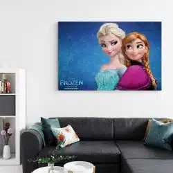 Tablou afis Frozen Elsa Anna desene animate 2186 living - Afis Poster Tablou afis Frozen desene animate pentru living casa birou bucatarie livrare in 24 ore la cel mai bun pret.