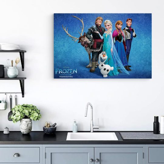 Tablou afis Frozen desene animate 2159 bucatarie - Afis Poster Tablou afis Elsa Frozen desene animate pentru living casa birou bucatarie livrare in 24 ore la cel mai bun pret.