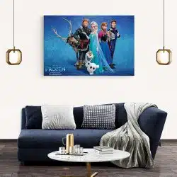 Tablou afis Frozen desene animate 2159 living modern 2 - Afis Poster Tablou afis Elsa Frozen desene animate pentru living casa birou bucatarie livrare in 24 ore la cel mai bun pret.