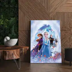 Tablou afis Frozen desene animate 4777 living