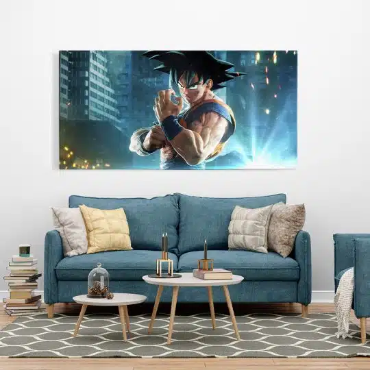 Tablou afis Goku Jump Force 3402 tablou camera hotel