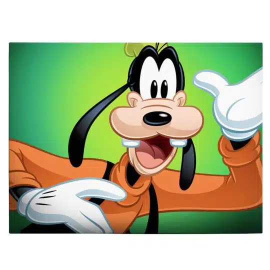 Tablou afis Goofy desene animate 2250 front - Afis Poster Tablou Goofy jocuri desene animate pentru living casa birou bucatarie livrare in 24 ore la cel mai bun pret.