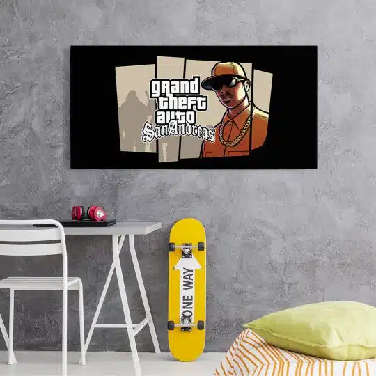 Tablou afis Grand Theft Auto 3809 camere adolescent