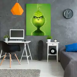 Tablou afis Grinch desene animate 4805 camera tineret