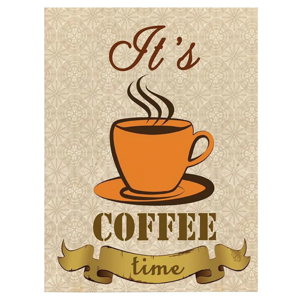 Tablou afis It&#8217;s coffee time - Material produs:: Poster pe hartie FARA RAMA, Dimensiunea:: 80x120 cm