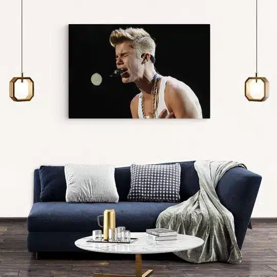 Tablou afis Justin Bieber cantaret 2331 living modern 2 - Afis Poster Tablou afis Justin Bieber cantaret pentru living casa birou bucatarie livrare in 24 ore la cel mai bun pret.