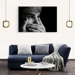 Tablou afis Justin Bieber cantaret 2408 living modern 2 - Afis Poster Tablou afis Ed Sheeran cantaret pentru living casa birou bucatarie livrare in 24 ore la cel mai bun pret.