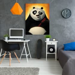 Tablou afis Kung Fu Panda desene animate 4779 camera tineret