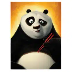 Tablou afis Kung Fu Panda desene animate 4779 front