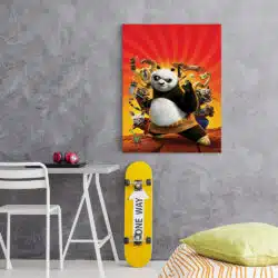 Tablou afis Kung Fu Panda desene animate 4780 camera adolescent