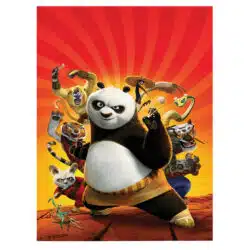 Tablou afis Kung Fu Panda desene animate 4780 front