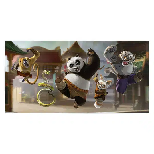 Tablou afis Kung Fu Panda desene animate 4918 front