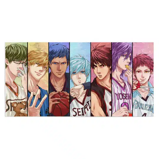 Tablou afis Kuroko no Basket anime 5100 front