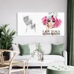 Tablou afis Lady Gaga cantareata 2376 tablou living modern - Afis Poster Tablou afis Lady Gaga cantareata pentru living casa birou bucatarie livrare in 24 ore la cel mai bun pret.