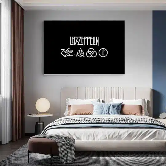 Tablou afis Led Zeppelin trupa rock 2311 dormitor - Afis Poster Tablou afis Led Zeppelin trupa rock pentru living casa birou bucatarie livrare in 24 ore la cel mai bun pret.