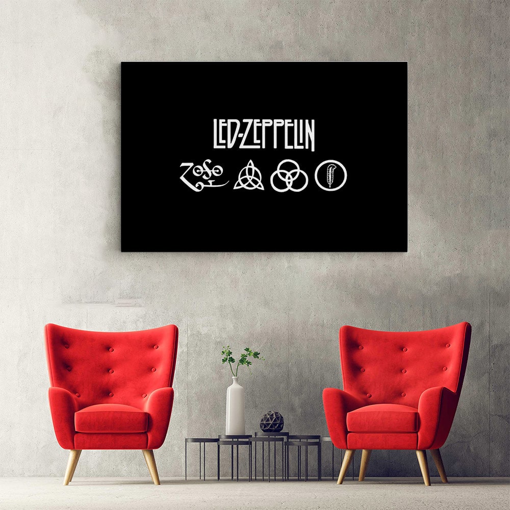 Tablou afis Led Zeppelin trupa rock 2311 hol - Afis Poster Tablou afis Led Zeppelin trupa rock pentru living casa birou bucatarie livrare in 24 ore la cel mai bun pret.