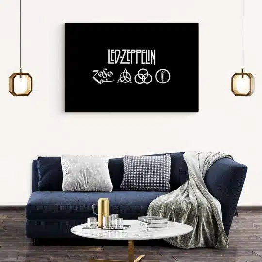 Tablou afis Led Zeppelin trupa rock 2311 living modern 2 - Afis Poster Tablou afis Led Zeppelin trupa rock pentru living casa birou bucatarie livrare in 24 ore la cel mai bun pret.