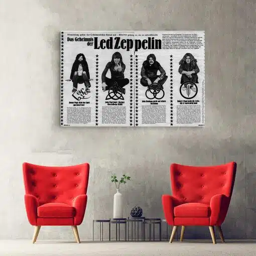 Tablou afis Led Zeppelin trupa rock 2313 hol - Afis Poster Tablou afis Led Zeppelin trupa rock pentru living casa birou bucatarie livrare in 24 ore la cel mai bun pret.