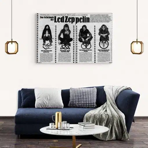 Tablou afis Led Zeppelin trupa rock 2313 living modern 2 - Afis Poster Tablou afis Led Zeppelin trupa rock pentru living casa birou bucatarie livrare in 24 ore la cel mai bun pret.