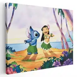 Tablou afis Lilo si Stitch desene animate 4858