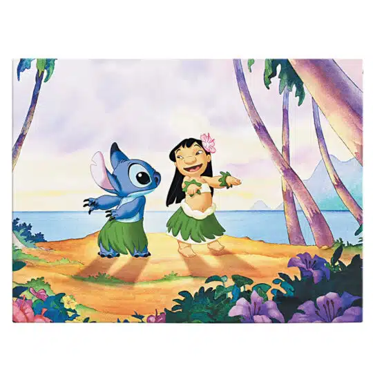 Tablou afis Lilo si Stitch desene animate 4858 front