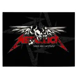 Tablou afis Metallica trup rock 2367 front - Afis Poster Tablou afis chitara Metallica pentru living casa birou bucatarie livrare in 24 ore la cel mai bun pret.