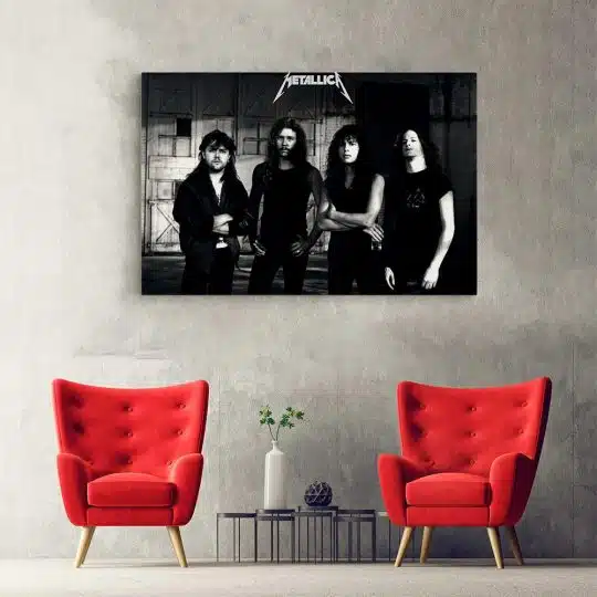 Tablou afis Metallica trupa rock 2296 hol - Afis Poster Tablou afis Metallica trupa rock pentru living casa birou bucatarie livrare in 24 ore la cel mai bun pret.