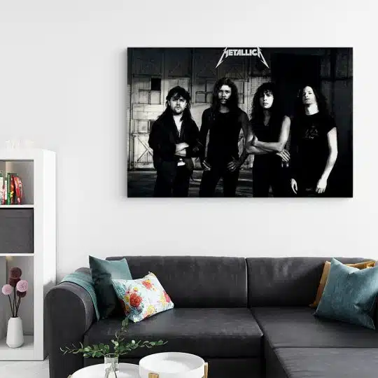 Tablou afis Metallica trupa rock 2296 living - Afis Poster Tablou afis Metallica trupa rock pentru living casa birou bucatarie livrare in 24 ore la cel mai bun pret.