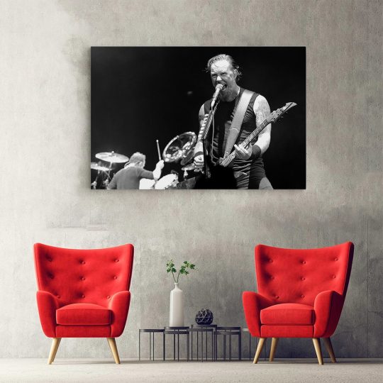 Tablou afis Metallica trupa rock 2297 hol - Afis Poster Tablou afis Metallica trupa rock pentru living casa birou bucatarie livrare in 24 ore la cel mai bun pret.