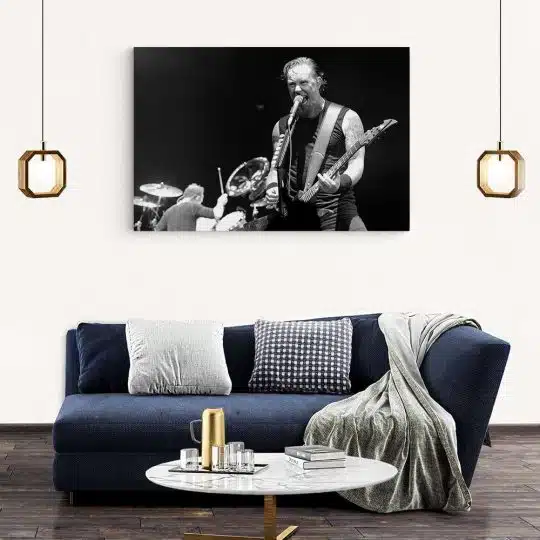 Tablou afis Metallica trupa rock 2297 living modern 2 - Afis Poster Tablou afis Metallica trupa rock pentru living casa birou bucatarie livrare in 24 ore la cel mai bun pret.