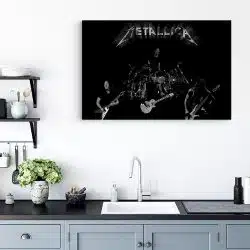 Tablou afis Metallica trupa rock 2300 bucatarie - Afis Poster Tablou afis Metallica trupa rock pentru living casa birou bucatarie livrare in 24 ore la cel mai bun pret.