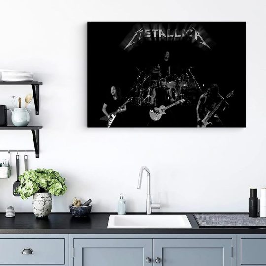 Tablou afis Metallica trupa rock 2300 bucatarie - Afis Poster Tablou afis Metallica trupa rock pentru living casa birou bucatarie livrare in 24 ore la cel mai bun pret.