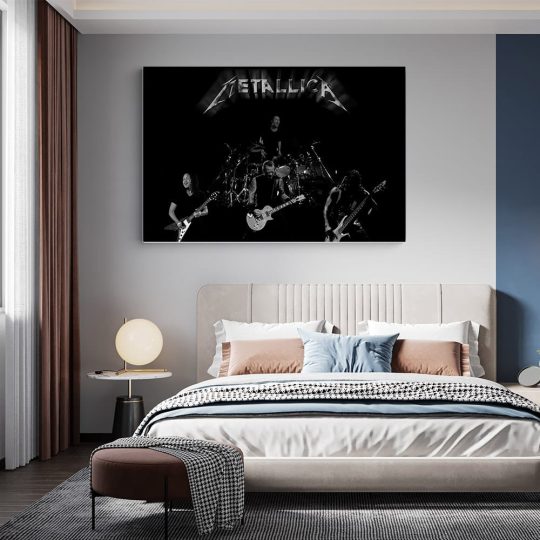 Tablou afis Metallica trupa rock 2300 dormitor - Afis Poster Tablou afis Metallica trupa rock pentru living casa birou bucatarie livrare in 24 ore la cel mai bun pret.
