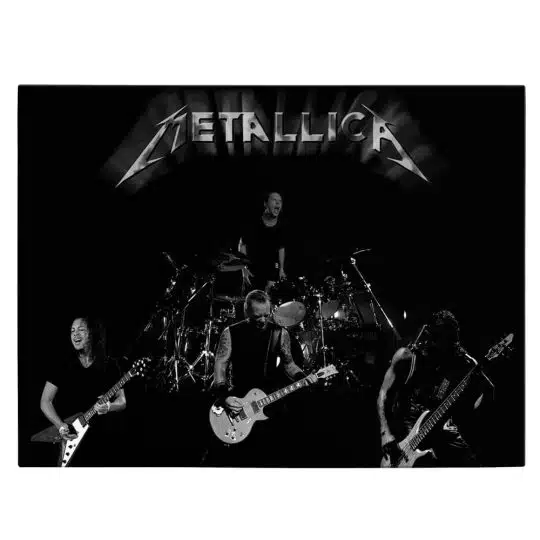 Tablou afis Metallica trupa rock 2300 front - Afis Poster Tablou afis Metallica trupa rock pentru living casa birou bucatarie livrare in 24 ore la cel mai bun pret.